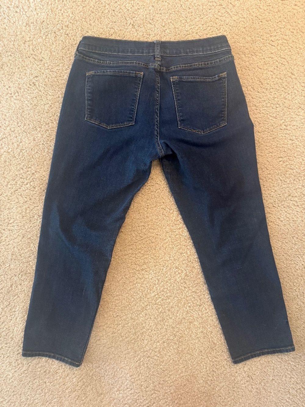 Banana Republic Women’s 29/8P Dark Wash Skinny Cropped Jeans Stretch Denim